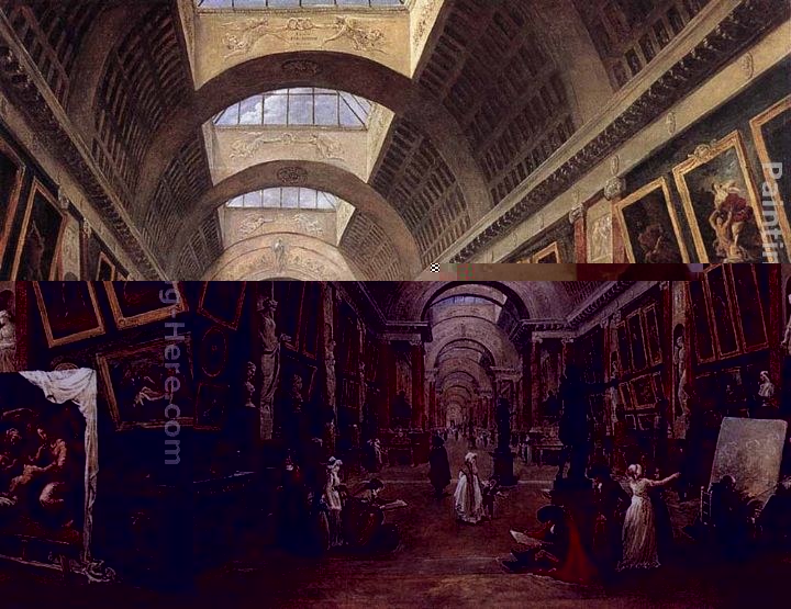 Hubert Robert Design for the Grande Galerie in the Louvre